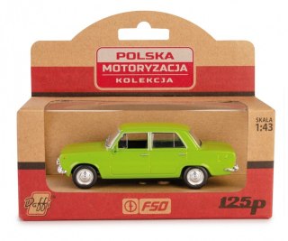 Daffi Pojazd PRL Fiat 125p zielony