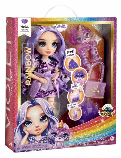 MGA Lalka Classic Rainbow Fashion Violet Purple