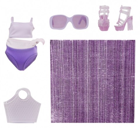 MGA Lalka Rainbow High Swim Style Violet