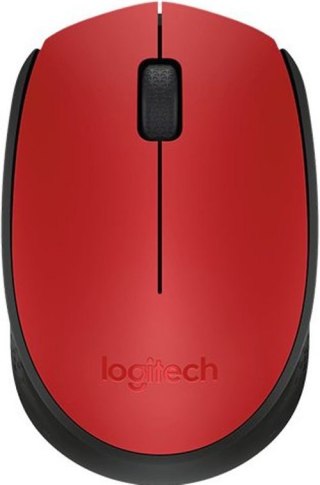 Mysz Bezprzewodowa LOGITECH M171 Red (Czerwony)