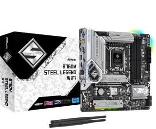 Płyta główna ASROCK B760M STEEL LEGEND WIFI LGA1700 microATX