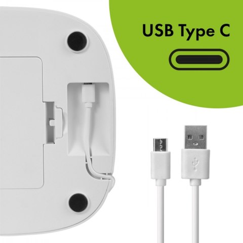 GreenBlue Automatyczny podajnik karmy dla zwierząt GB393 6L, USB 5V1A Biały