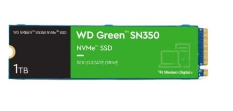 Western Digital Dysk SSD Green 1TB M.2 2280 SN350 NVMe PCIe