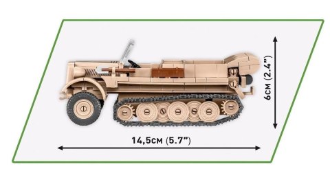 Cobi Klocki Klocki Sd.Kfz 10 Demag D7