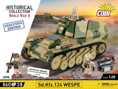 Cobi Klocki Klocki SD.KFZ.124 Wespe 860 klocków