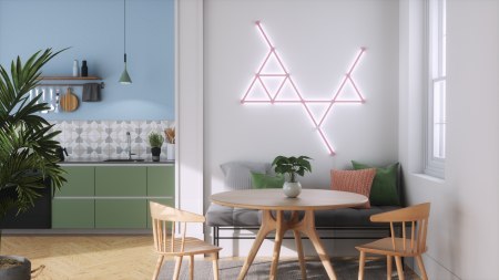 Nanoleaf Lines 60 degrees Skin - nakładka na listwy świetlne 60 stopni (9 sztuk) (pink-matte)
