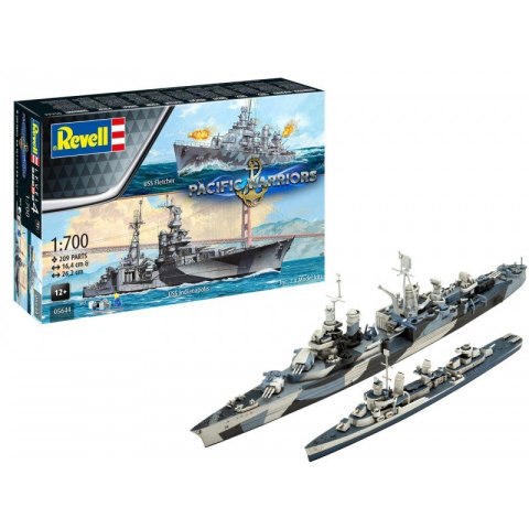 Revell Zestaw upominkowy Statki Pacific Warriors 1/700