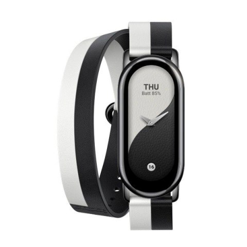 XIAOMI Opaska Smartband 8 Double Wrap Strap Black and White