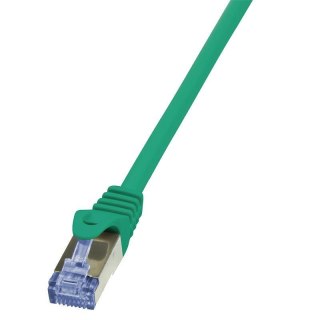 LOGILINK S/FTP Cat.6a 2 m Zielony 2 Patchcord