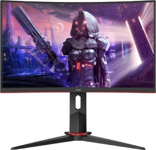 Monitor AOC C24G2AE/BK (23.6" /VA /165Hz /1920 x 1080 /Czarno-czerwony)