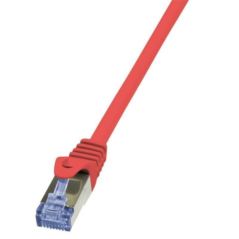 LOGILINK S/FTP Cat.6a 1.5 m Czerwony 1.5 Patchcord