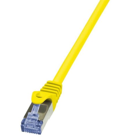 LOGILINK S/FTP Cat.6a 10 m Żółty 10 Patchcord