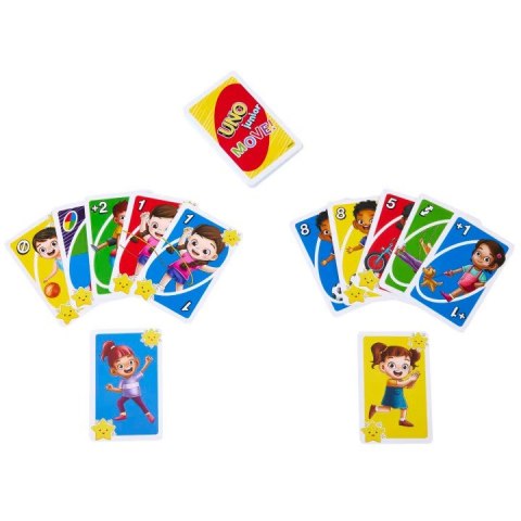 Mattel Karty Uno Gra Junior Move