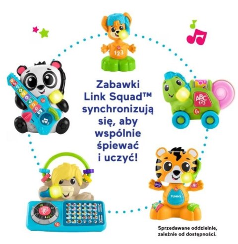 Fisher Price Zabawka edukacyjna Link Squad Panda Liczenie i kształty