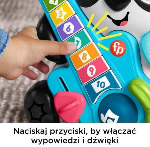 Fisher Price Zabawka edukacyjna Link Squad Panda Liczenie i kształty