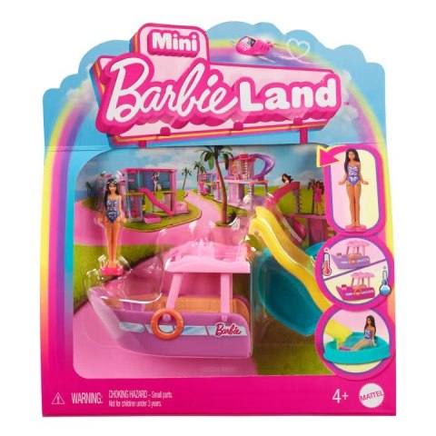 Mattel Pojazd Barbie Mini Barbieland, Łódź