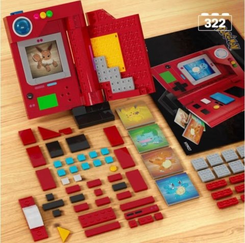 Mega Bloks Klocki konstrukcyjne Pokemon Pokedex z Kanto