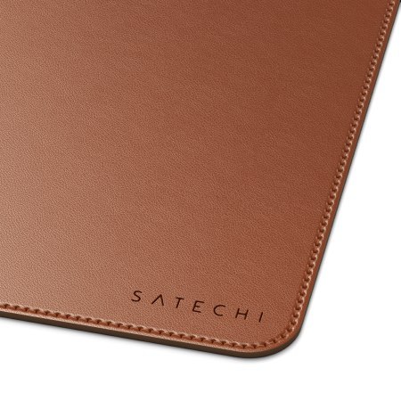 Satechi Premium Desk Mat - podkładka na biurko ze skóry wegańskiej (brown)