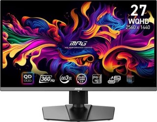 Monitor MSI MPG 271QRX QD-OLED (26.5" /OLED /360Hz /2560 x 1440 /Czarny)