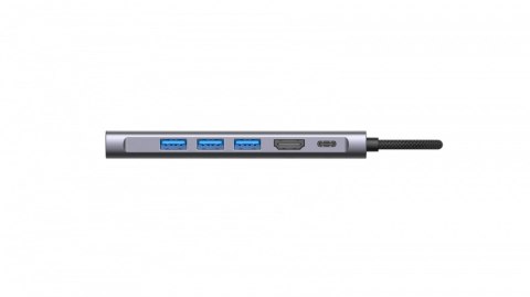 Lexar Hub 7-in-1 USB-C USB3.2 Gen1. Type-C, 3xUSB-A HDMI, SD, microSD slot. PD 100W