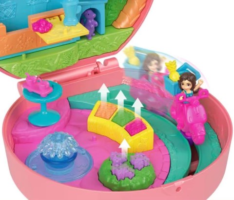 Mattel Figurki Polly Pocket Zestaw kompaktowy, Skuter Pieska