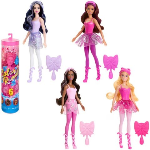 Mattel Lalka Barbie Color Reveal seria Baletnice Mix