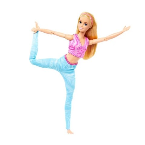 Mattel Lalka Barbie Made to Move Blond włosy