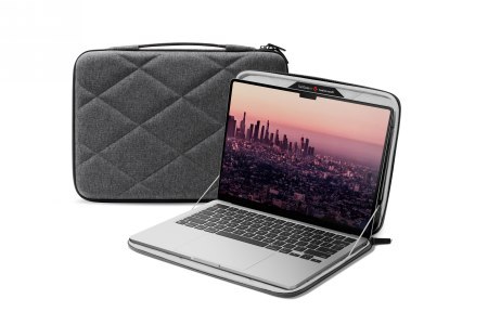 Twelve South SuitCase - wodoodporne etui ochronne do MacBook Air/Pro 13" M1/M2 (dark gray)