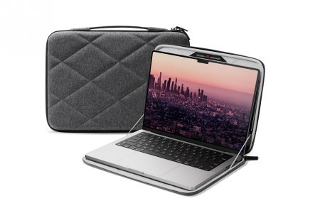 Twelve South SuitCase - wodoodporne etui ochronne do MacBook Pro 14" M1/M2/M3 (dark gray) [eol]