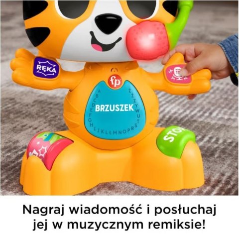 Fisher Price Zabawka edukacyjna Link Squad Tygrysek taniec i nauka