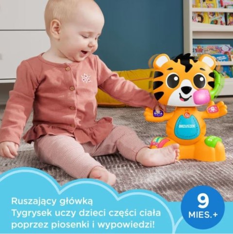 Fisher Price Zabawka edukacyjna Link Squad Tygrysek taniec i nauka