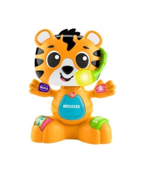 Fisher Price Zabawka edukacyjna Link Squad Tygrysek taniec i nauka