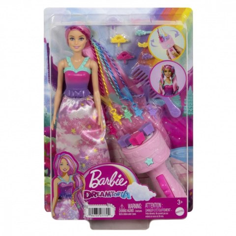 Mattel Lalka Barbie Dreamtopia Księżniczka Zakręcone pasemka