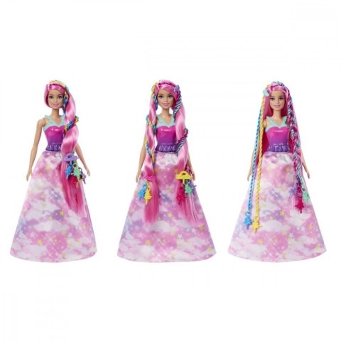 Mattel Lalka Barbie Dreamtopia Księżniczka Zakręcone pasemka