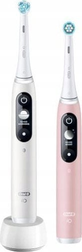 Szczoteczka elektryczna ORAL-B iO Series 6 Duo 2 szt. White/Pink