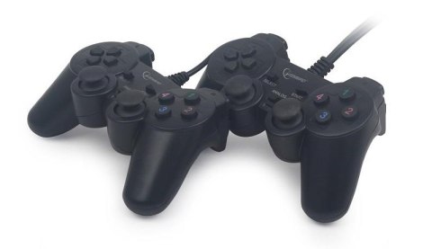 Gembird zestaw dwóch PC USB dual vibration gamepad JPD-UDV2-01