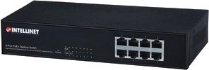 Przełącznik INTELLINET NETWORK SOLUTIONS 8 Port Fast Ethernet PoE+ 560764 (8x 10/100 )