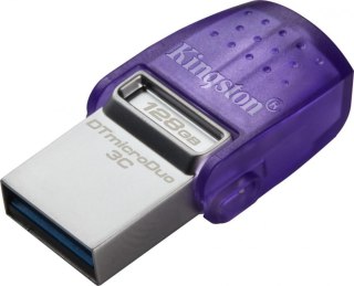 Pendrive (Pamięć USB) KINGSTON (128 GB /Szaro-fioletowy )