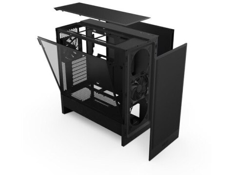 NZXT Obudowa H5 FLOW Midi Tower z oknem (2024) Czarna