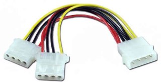 Urządzenia z interfejsem Molex GEMBIRD CC-PSU-1