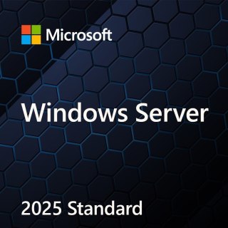 System operacyjny MICROSOFT Windows Server Standard 2025 64-bit ENG DVD 16-core OEM EP2-25187