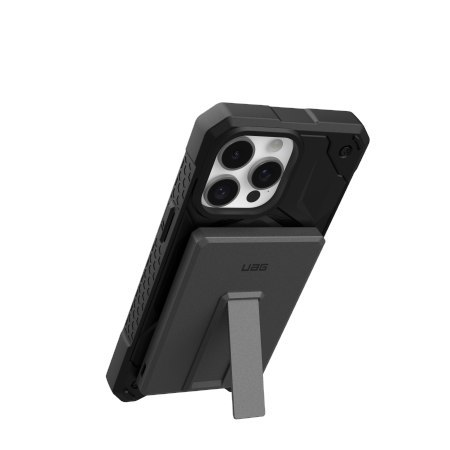 UAG Ultra Slim 5K - powerbank 5000 mAh z podstawką, ładowanie bezprzewodowe 10W, kompatybilny z MagSafe, kabel w zestawie (black