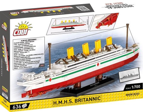 Cobi Klocki Klocki H.M.H.S. Britannic 636 klocków