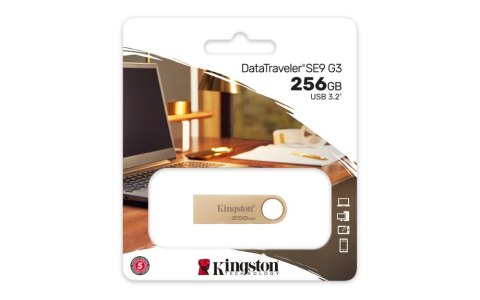 Pendrive KINGSTON Data Traveler SE9 G3 256 GB (256 GB /Złoty )