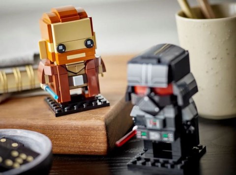 LEGO Klocki BrickHeadz 40547 Obi-Wan Kenobi i Darth Vader