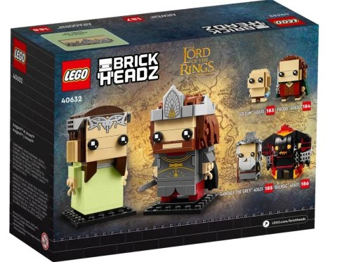 LEGO Klocki BrickHeadz 40632 Aragorn i Arwena