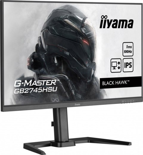 IIYAMA Monitor 27 cali GB2745HSU-B2 IPS,FHD,100Hz,1ms,2xUSB,300cd