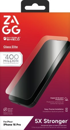 ZAGG InvisibleShield Glass Elite - szkło ochronne do iPhone 16 Pro