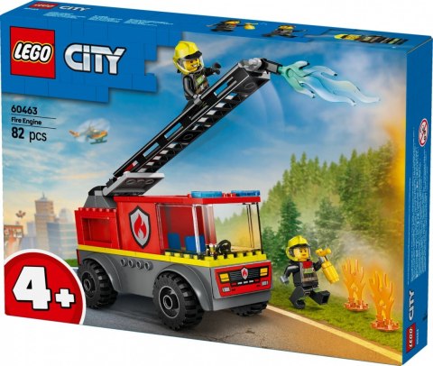 LEGO Klocki City 60463 Wóz strażacki z drabiną