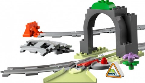 LEGO Klocki DUPLO 10425 Tunel i tory kolejowe - zestaw rozszerzający